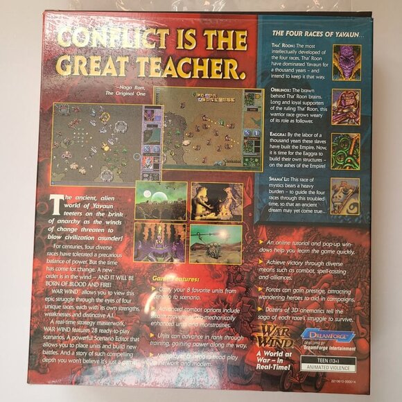 War Wind Big Box PC CD-Rom Game  1996 Mindscape - Picture 3 of 10